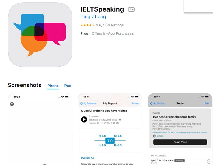 ielts speaking app 3