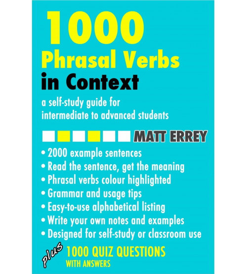 sách 1000 phrasal verb thông dụng theo ngữ cảnh