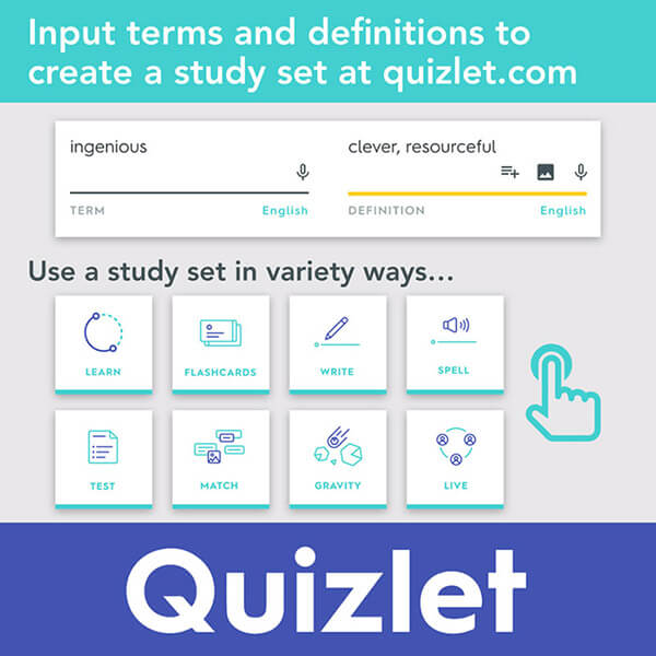 app học từ vựng ielts quizlet